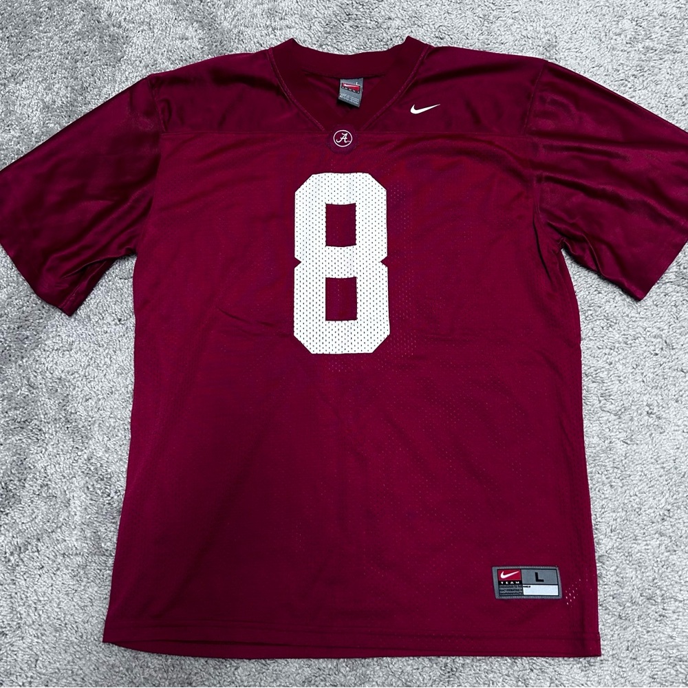 Nike Men's Alabama Crimson Tide Sports Jersey #8 Julio Jones